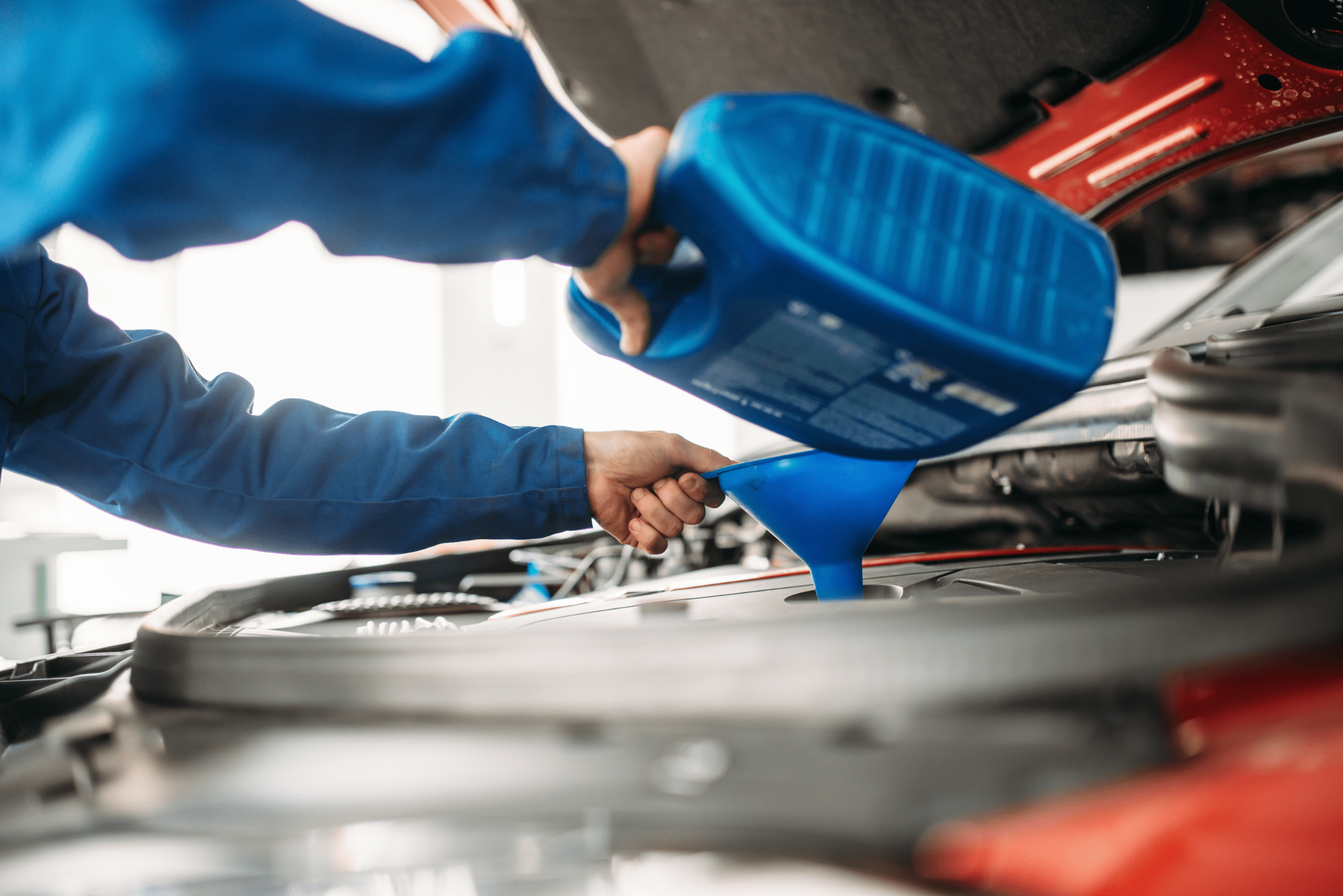 Oil and filter service